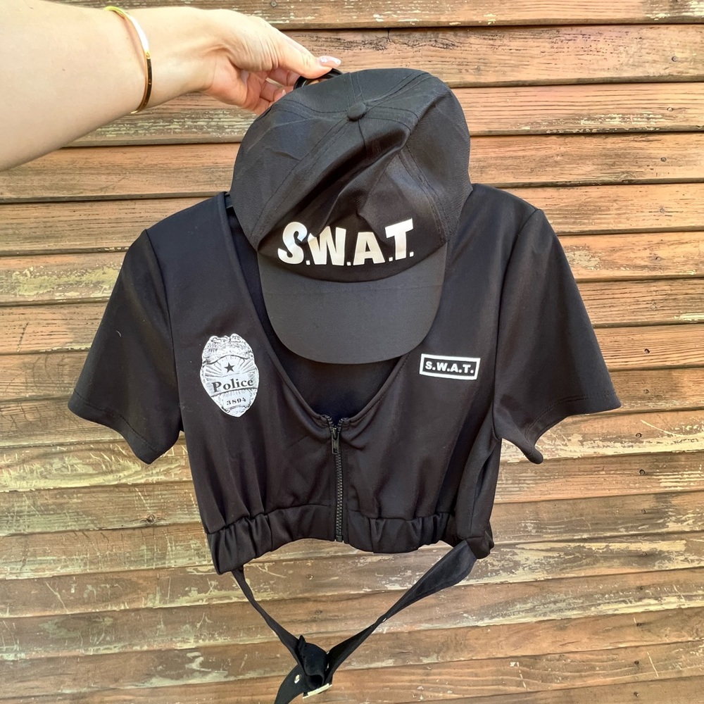 Sexy SWAT officer halloween costume